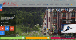 Desktop Screenshot of apartamentselsllacs.com